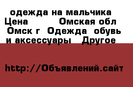 одежда на мальчика › Цена ­ 500 - Омская обл., Омск г. Одежда, обувь и аксессуары » Другое   